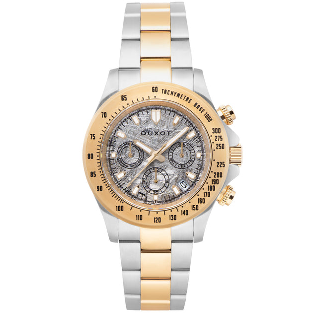 Duxot Atlantica Cubic Zirconium Chronograph Gold Limited Edition