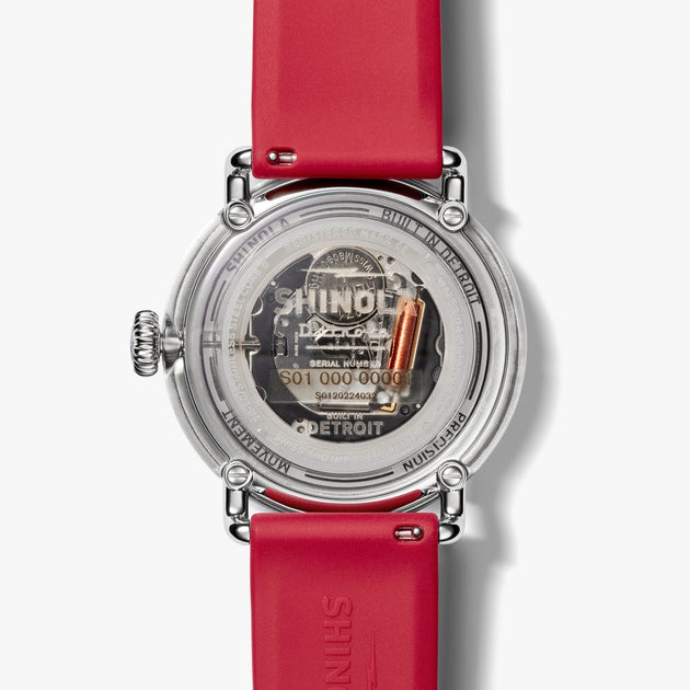 シャイノラ Shinola Ohio State Buckeyes Detrola Watch ユニセックス-