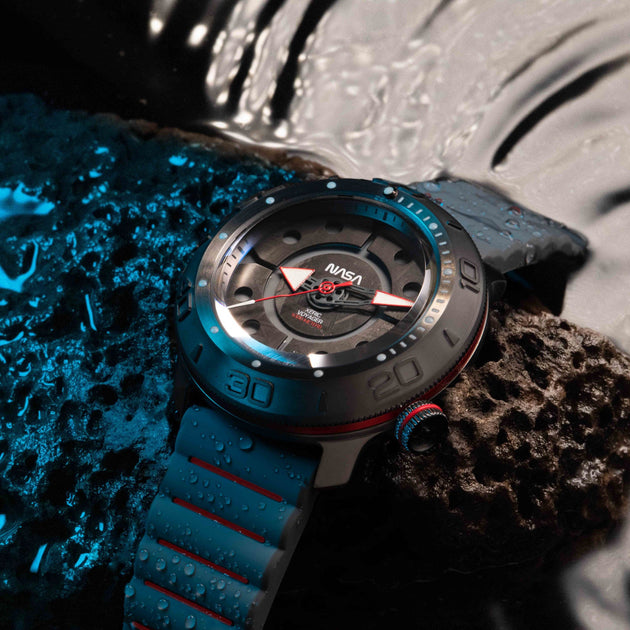 Xeric NASA Voyager Automatic 1000m Diver Meteorite