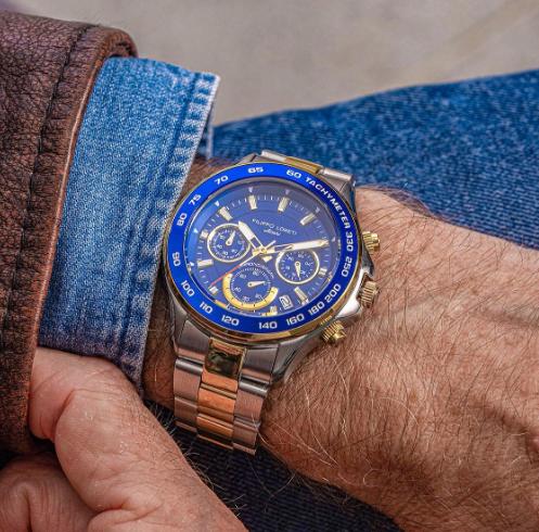 Filippo loreti venice blue gold automatic best sale