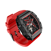 Olto-8 OLTO-8 REEF Skeleton Automatic Watch Red