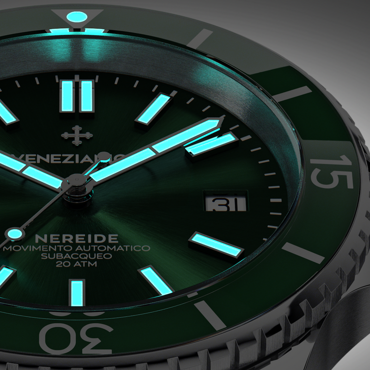 Venezianico Nereide 42 Automatic Green SS