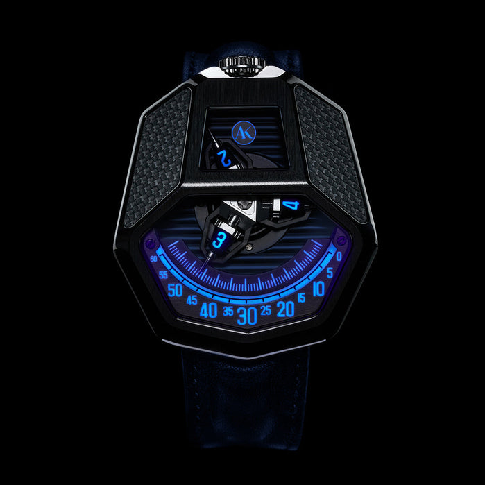 Atowak Cobra Automatic Royal Blue Limited Edition angled shot picture