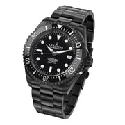 Oceaneva Deep Marine Explorer II 1250M Pro Diver Black Dial Black IP Limited Edition