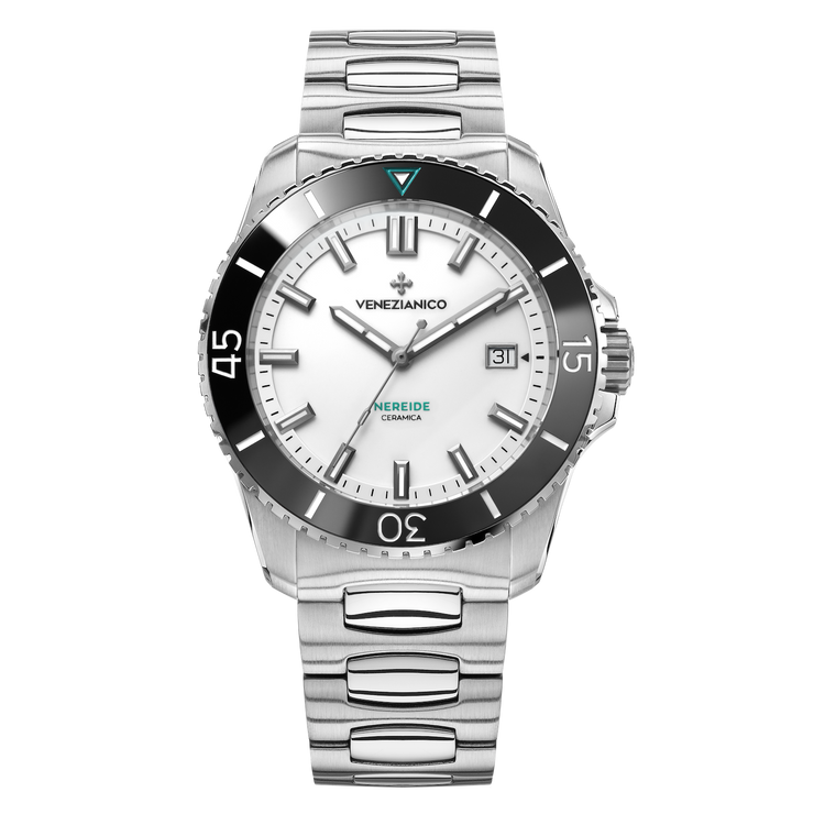 Venezianico Nereide Ceramica Automatic SS White