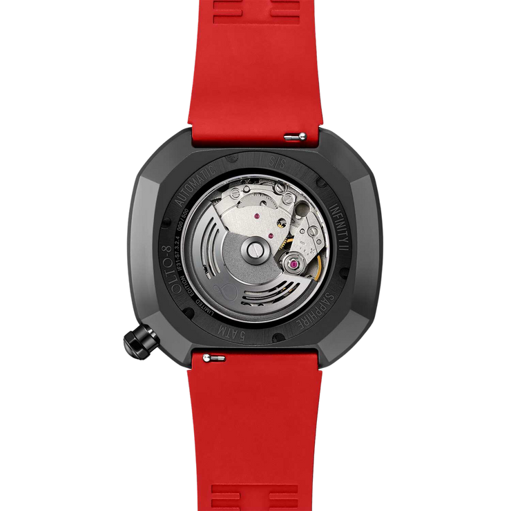 Olto-8 Infinity II Automatic Black Red