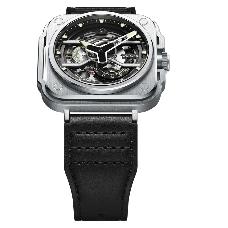 Olto-8 Iron-Ex Skeleton Automatic Silver