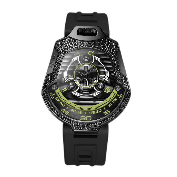 Atowak Spaceship Automatic Diamond Limited Edition Black