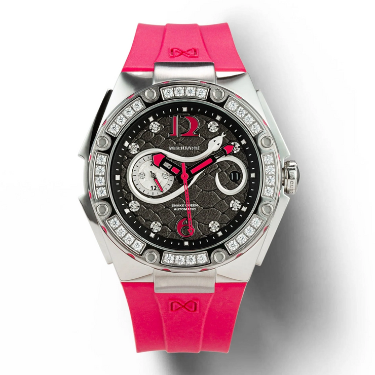 NSQUARE SnakeQueen 39mm Automatic N48.5 Cherry Red