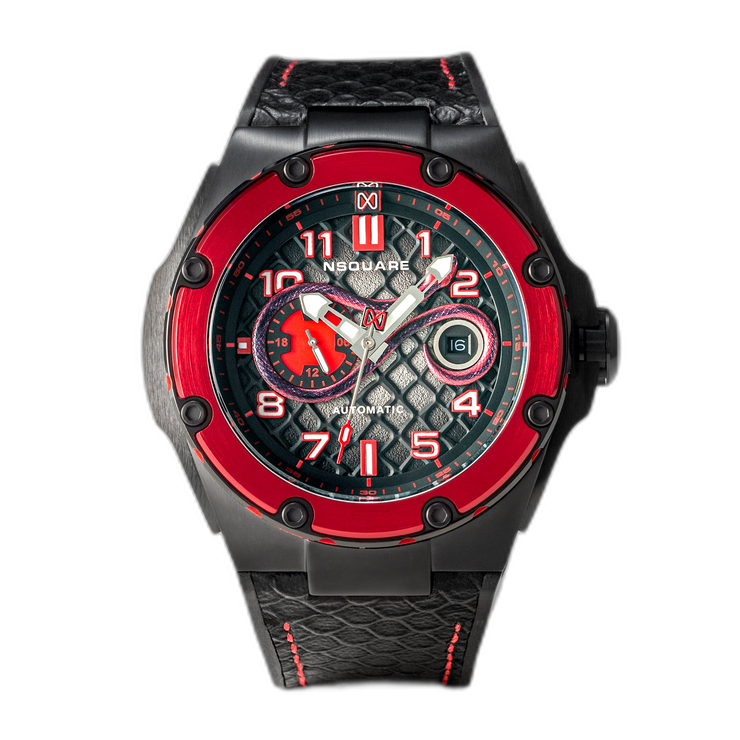 NSQUARE Snake Automatic Special Edition 46mm N51.3 Firestorm Red