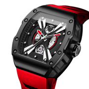 Olto-8 Explore-X Skeleton Automatic Red