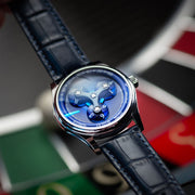 Olto-8 Roto Wandering Hour Automatic Ocean Blue