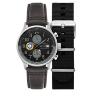 AVI-8 Hawker Hurricane Classic Chronograph Grey Black