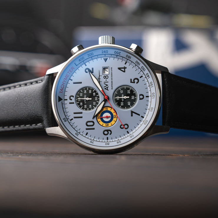 AVI-8 Hawker Hurricane Classic Chronograph Faded Blue