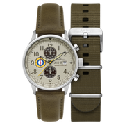 AVI-8 Hawker Hurricane Classic Chronograph Khaki Green