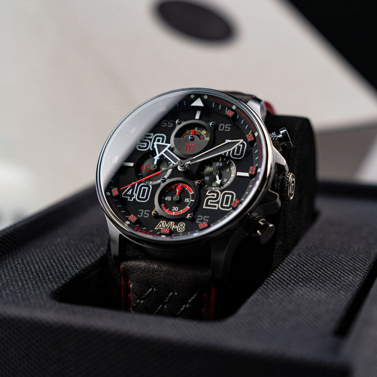 AVI-8 Hawker Typhoon Coningham Chronograph Rose