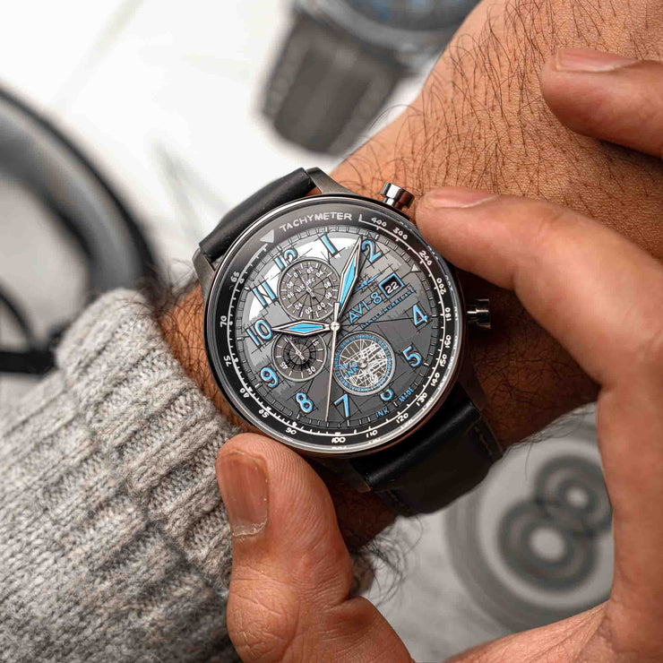 AVI-8 Hawker Hurricane Inkdial Chronograph Limited Edition