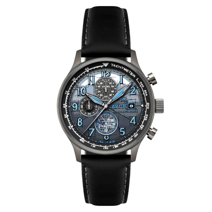 AVI-8 Hawker Hurricane Inkdial Chronograph Limited Edition