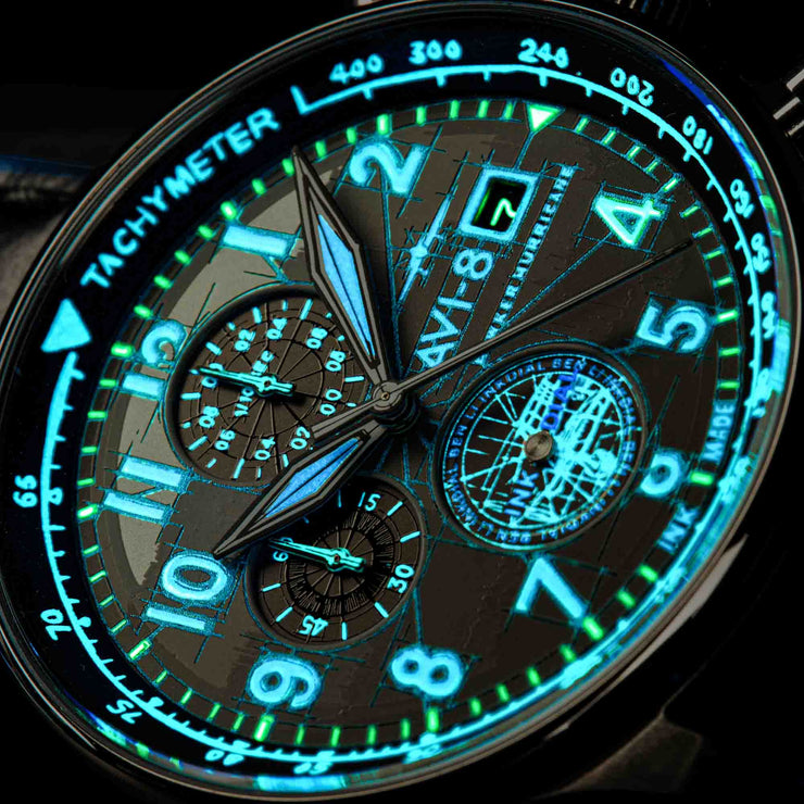 AVI-8 Hawker Hurricane Inkdial Chronograph Limited Edition