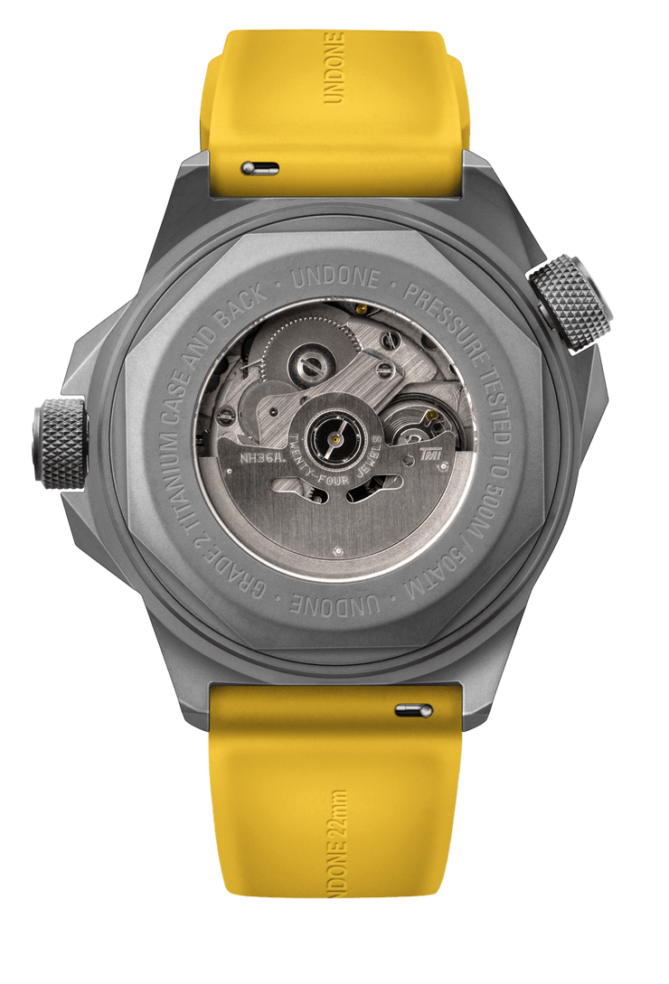 Undone Aquadeep Signal Yellow Automatic