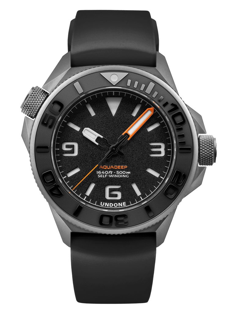 Undone Aquadeep Signal Black Automatic