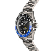 Oceaneva GMT Titanium Automatic Deep Marine Explorer 1250M Black