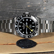 Oceaneva GMT Titanium Deep Marine Explorer 1250M Automatic Black