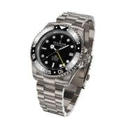 Oceaneva GMT Titanium Deep Marine Explorer 1250M Automatic Black