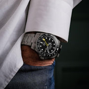 Oceaneva GMT Titanium Deep Marine Explorer 1250M Automatic Black