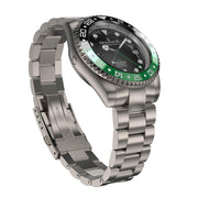 Oceaneva GMT Titanium Deep Marine Explorer 1250M Automatic Black Green