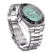 Oceaneva Oceaneva Men's Deep Marine Explorer II 1250M Pro Diver Watch Aquamarine Burst Dial