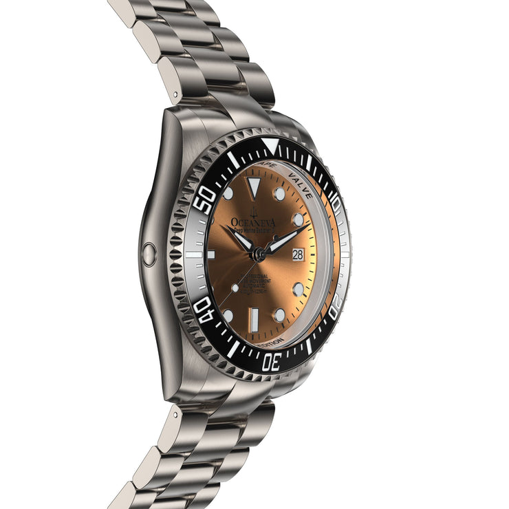 Oceaneva Deep Marine Explorer II Automatic Titanium Copper Dial Limited Edition