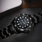 Oceaneva Deep Marine Explorer III 3000M Pro Diver Automatic Gunmetal Gray Mother Of Pearl Limited Edition