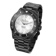 Oceaneva Deep Marine Explorer III 3000M Pro Diver Automatic Black White Mother Of Pearl Limited Edition