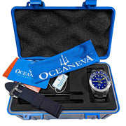 Oceaneva GMT Titanium Deep Marine Explorer 1250M Automatic Blue White