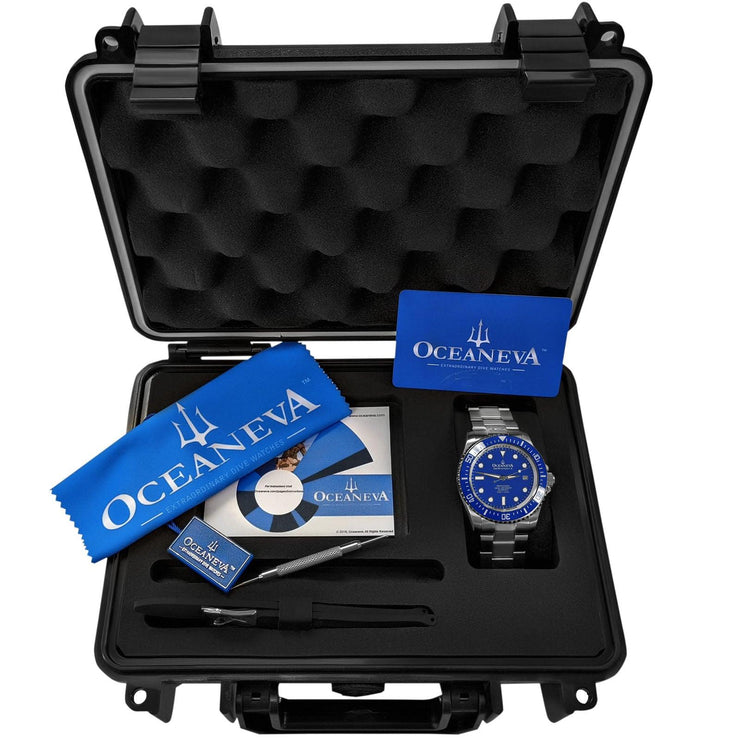 Oceaneva Deep Marine Explorer II 1250M Pro Diver Blue Limited Edition