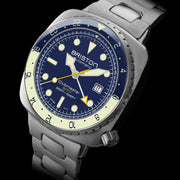 Briston Clubmaster Diver Pro Swiss Automatic GMT Blue SS