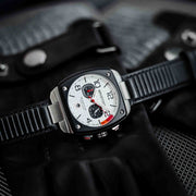 Briston Streamliner Gentleman Driver Chrono Black Acetate White