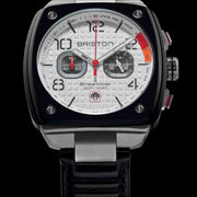 Briston Streamliner Gentleman Driver Chrono Black Acetate White