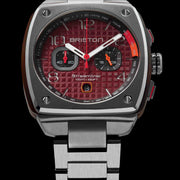 Briston Streamliner Gentleman Driver Chrono Steel Red