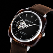 Briston Clubmaster Iconic Open HMS Automatic Black