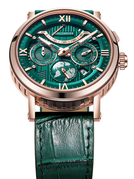 Manufaktur Waldhoff Multimatic II Emerald Malachite Limited