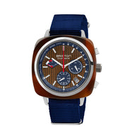 Briston Clubmaster Regatta Chrono Walnut