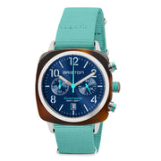 Briston Clubmaster Classic Chrono Summer Vibes Blue