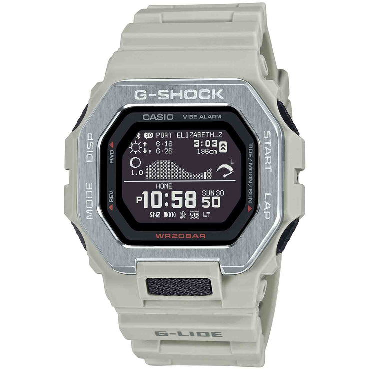G-Shock GBX100 G-Lide Digital Natural Surf Beige