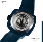 NSQUARE Voyager Automatic 51mm N25.2 Blue Black