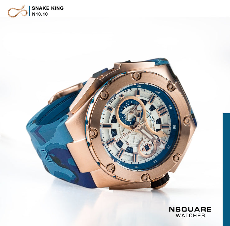 NSQUARE SnakeKing Automatic 46mm N10.10C Magic Blue