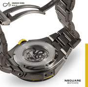 NSQUARE Snake King Automatic 46mm N10.3 Gray Yellow