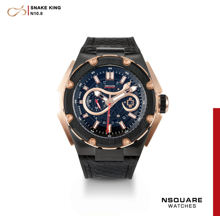 NSQUARE SnakeKing Automatic N10.8 Devil Gold Ceramic