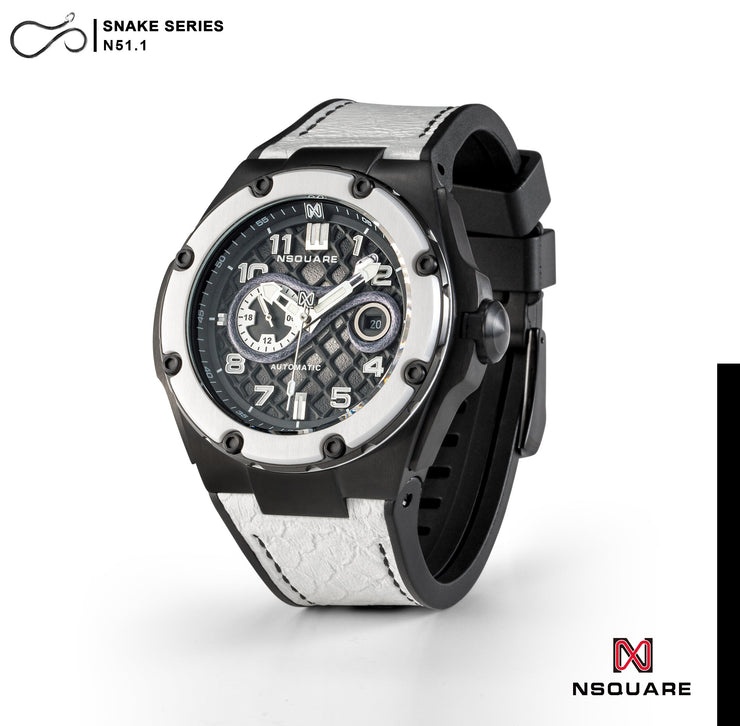 NSQUARE Snake Special Edition Automatic 46mm N51.1 White Ceramic